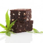 Cannabis brownie with marijuana leaf: Smokestage Medical Marijuana Blog