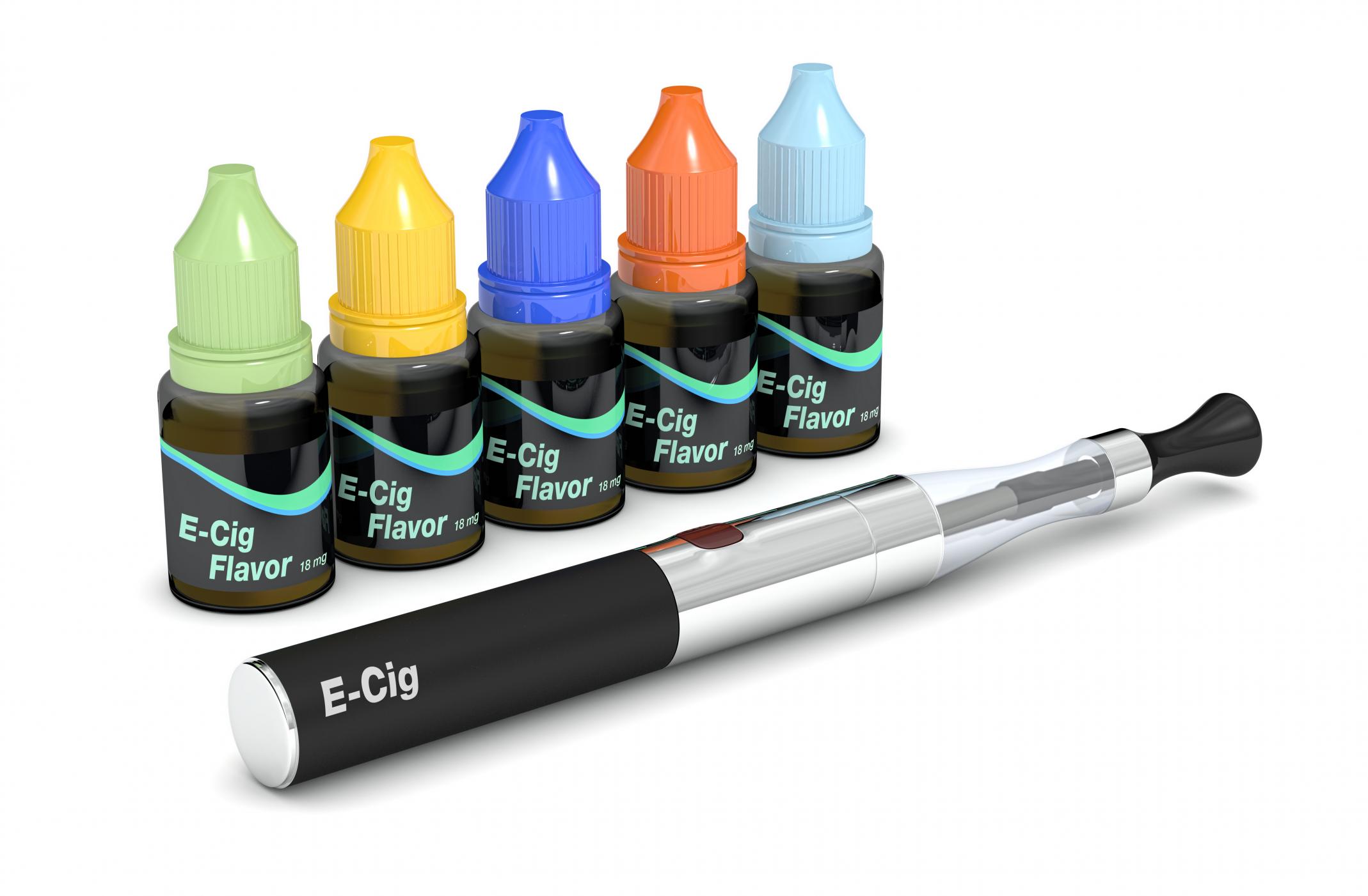 e-cig flavor bottle